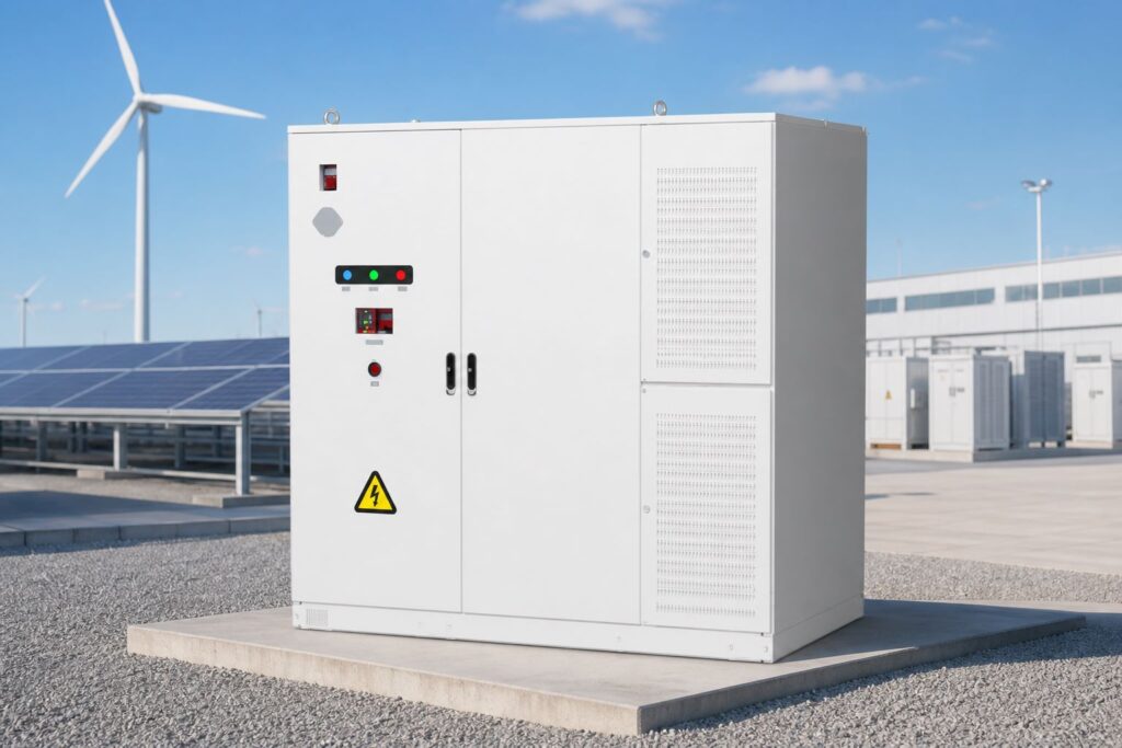 advanced commercial battery storage