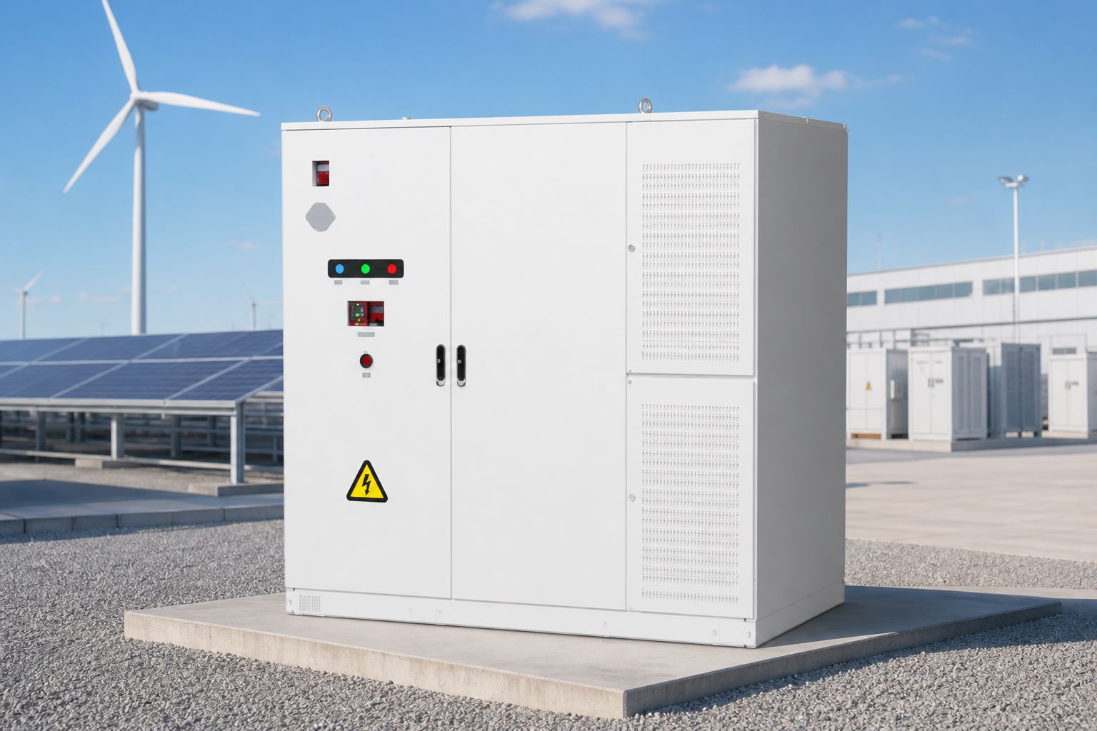 advanced commercial battery storage