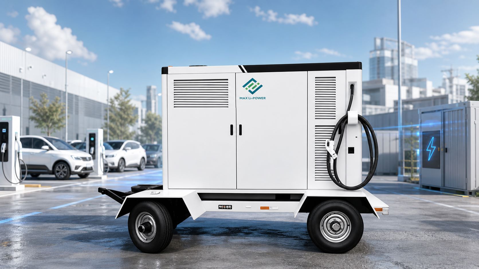 mobile battery storage charging