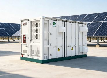 liquid cooled storage container for solar